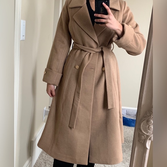 Gaala Paris Camel Vintage Style Swing Coat - Picture 1 of 3